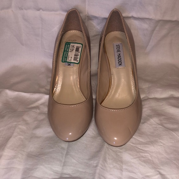 Steve Madden Shoes Steve Madden Nude Heels Poshmark